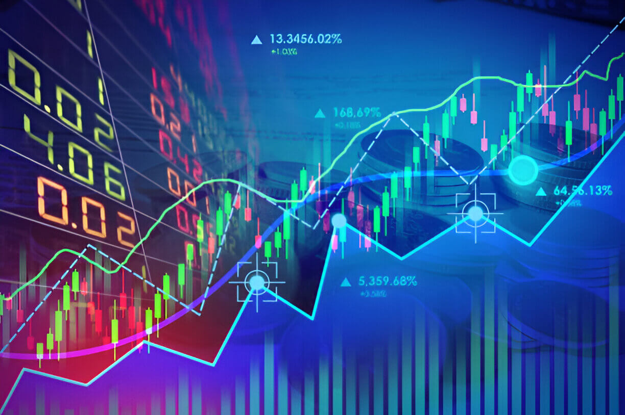 US stock learning illustration